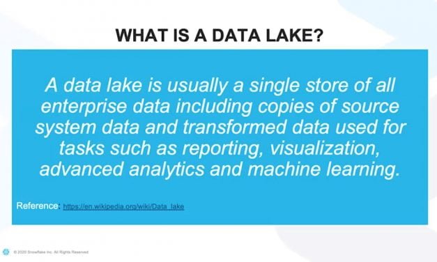 Webinar: 10 tips to ensure your data lake does not become a data swamp