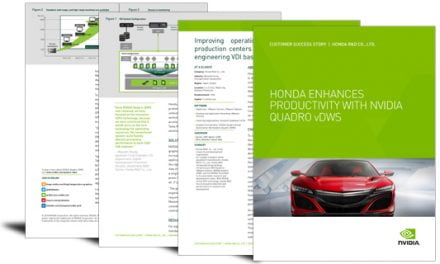 Honda enhances productivity with NVIDIA Quadro vDWS
