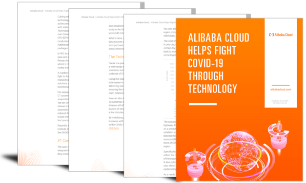 Alibaba Cloud helps fight COVID-19