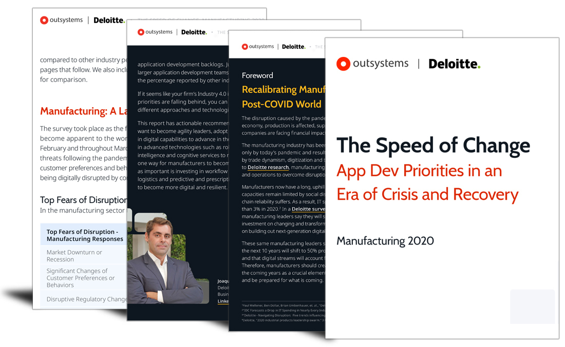 The Speed of Change: Manufacturing The Speed of Change: Manufacturing