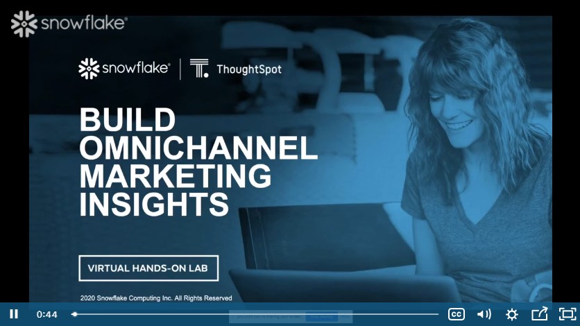 Virtual Hands-On: Building omnichannel marketing insights for the digital economy Virtual Hands-On: Building omnichannel marketing insights for the digital economy