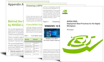 NVIDIA GRID: Deployment best practices for the digital workplace