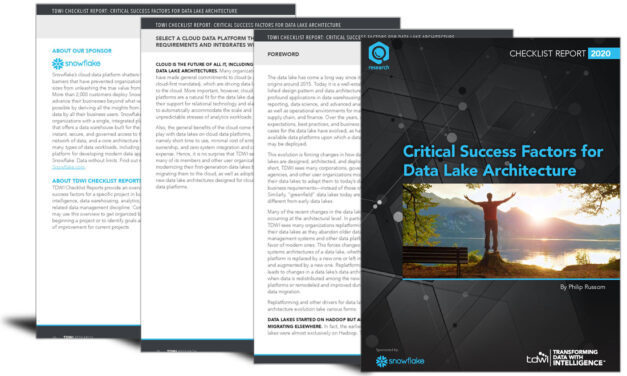 Critical factors that will determine data lake architecture success