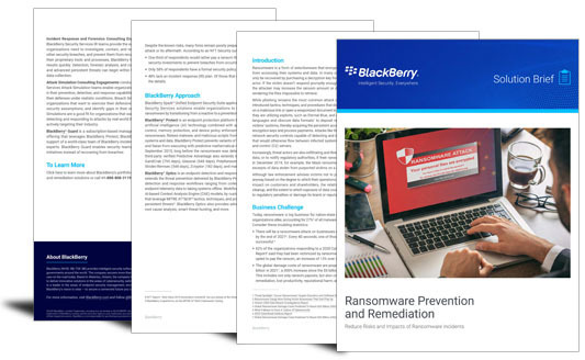 Ransomware prevention and remediation Ransomware prevention and remediation