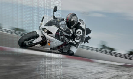 Data-driven motorcycle racing technology throttles up